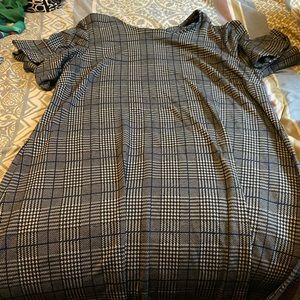 Calvin Klein 20W Plaid dress